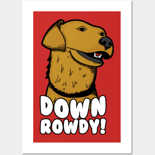 Down Rowdy v2 Posters and Art